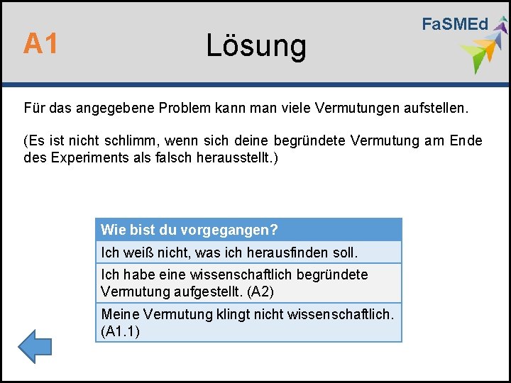 A 1 Lösung Fa. SMEd Für das angegebene Problem kann man viele Vermutungen aufstellen.