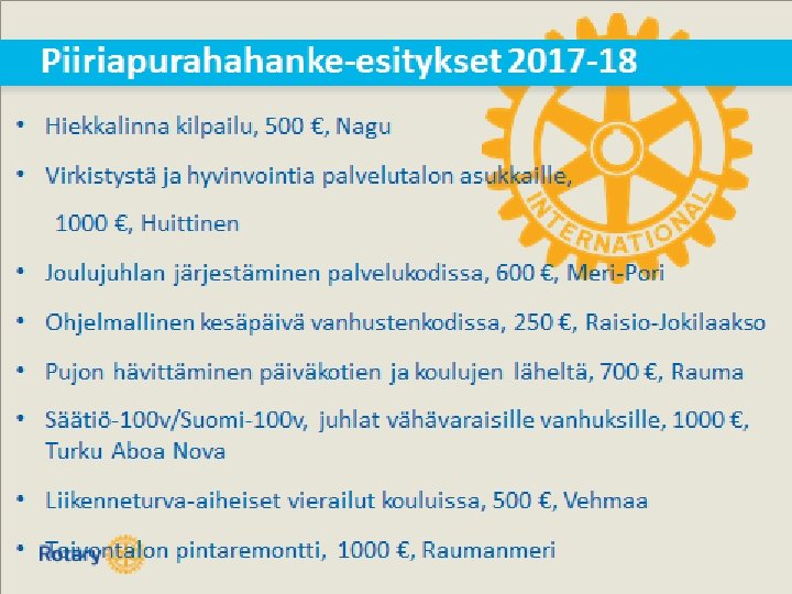 Globaalit apurahat (2) Globaalit apurahat (2)