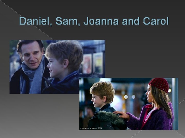 Daniel, Sam, Joanna and Carol 