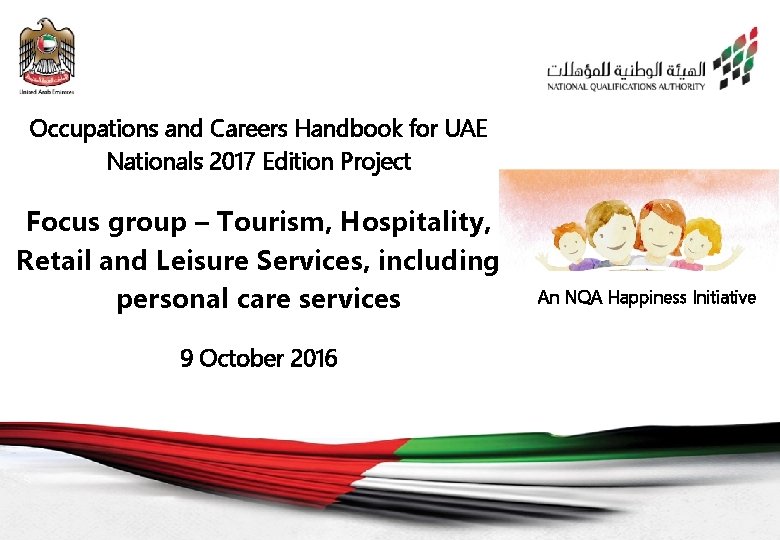 Occupations and Careers Handbook for UAE Nationals 2017 Edition Project Focus group – Tourism,