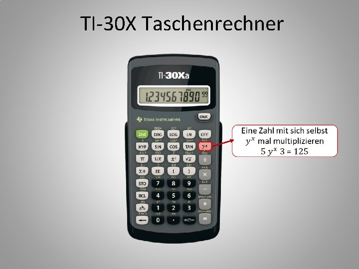 TI-30 X Taschenrechner 