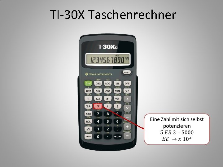 TI-30 X Taschenrechner 