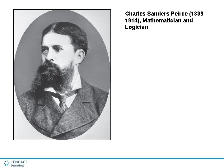 Charles Sanders Peirce (1839– 1914), Mathematician and Logician 
