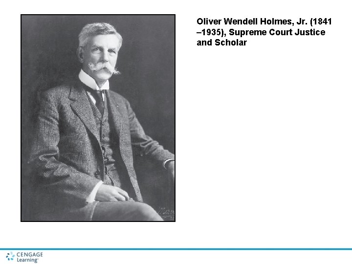 Oliver Wendell Holmes, Jr. (1841 – 1935), Supreme Court Justice and Scholar 