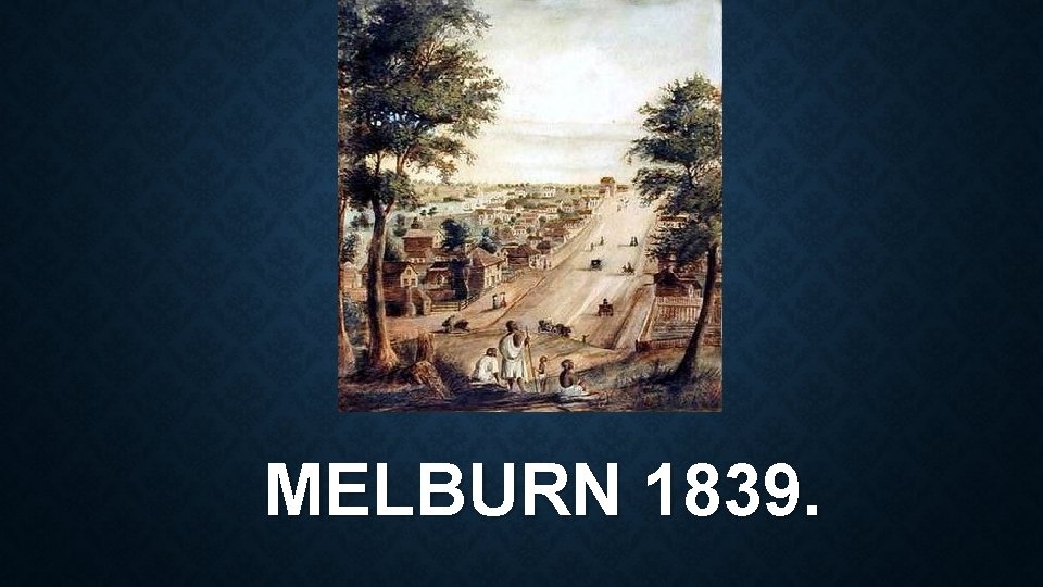 MELBURN 1839. 