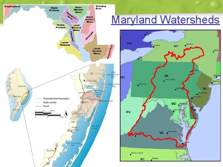 Maryland Watersheds 