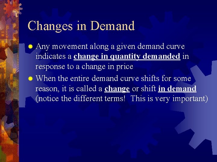 explain the changes in demand with introduction.... Today we will be discussing Factors that influence