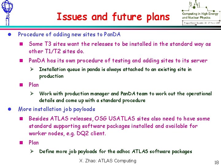 Meeting – NN Xxxxxx 2009 Issues and future plans Procedure of adding new sites