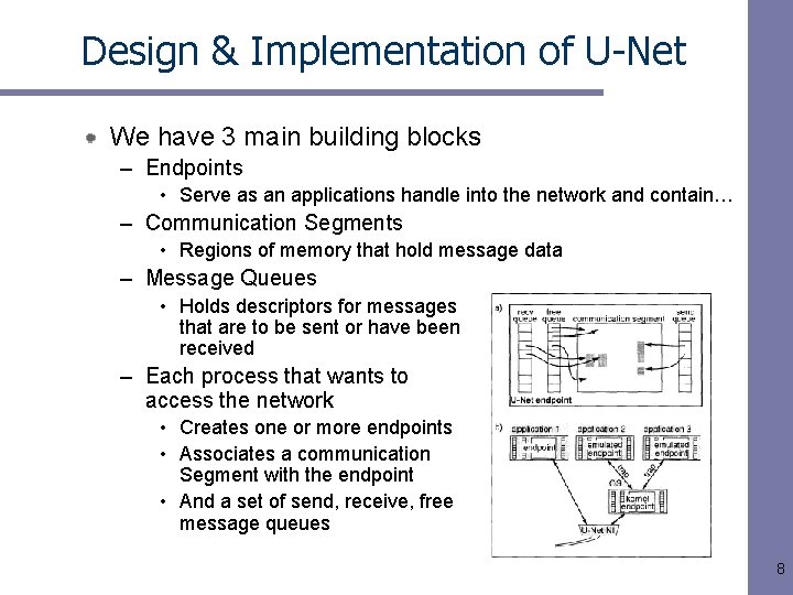 Design & Implementation of U-Net We have 3 main building blocks – Endpoints • Design & Implementation of U-Net We have 3 main building blocks – Endpoints •
