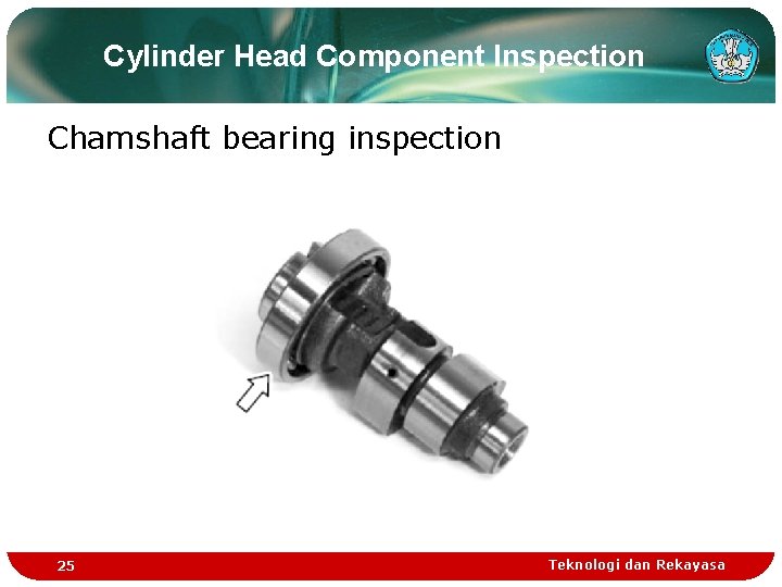 Cylinder Head Component Inspection Chamshaft bearing inspection 25 Teknologi dan Rekayasa Cylinder Head Component Inspection Chamshaft bearing inspection 25 Teknologi dan Rekayasa