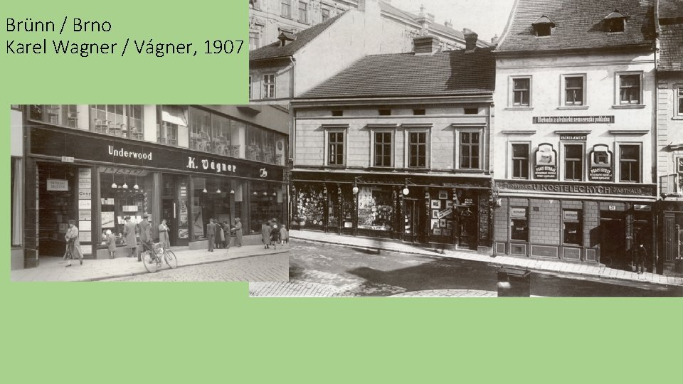 Brünn / Brno Karel Wagner / Vágner, 1907 