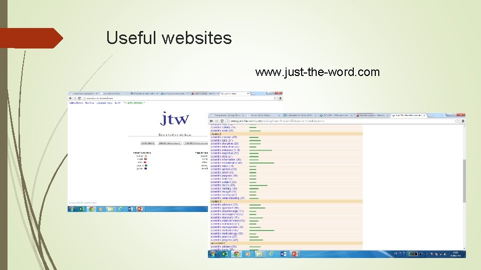 Useful websites www. just-the-word. com 