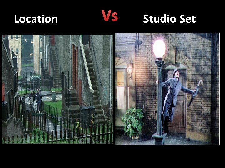 Location Vs Studio Set 