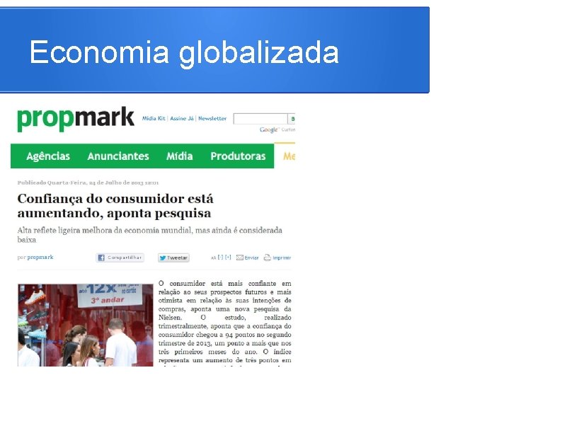 Economia globalizada 