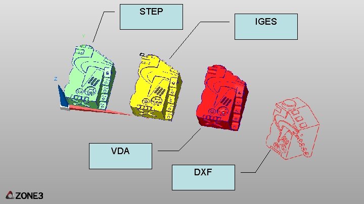 STEP IGES VDA DXF © 2014 Quality Vision International, Inc. 