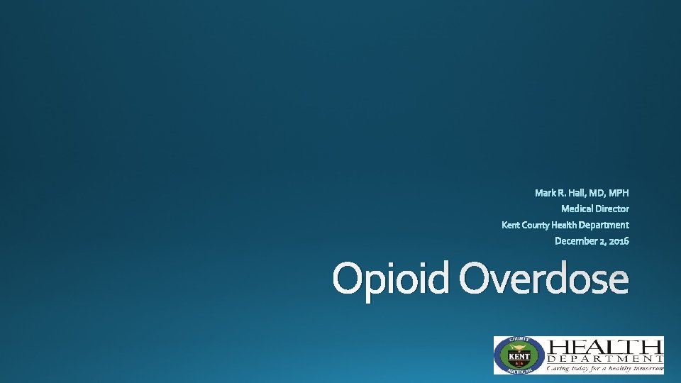 Opioid Overdose 