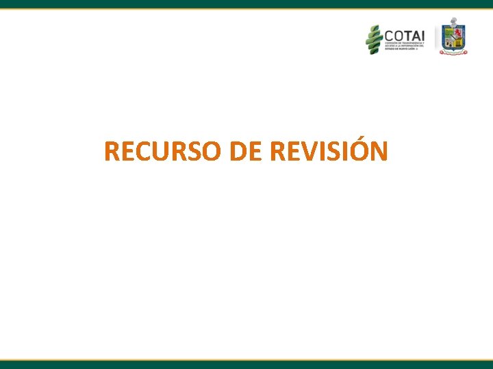 RECURSO DE REVISIÓN 