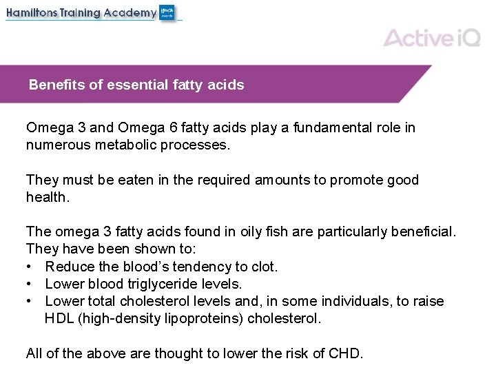 Benefits of essential fatty acids Omega 3 and Omega 6 fatty acids play a