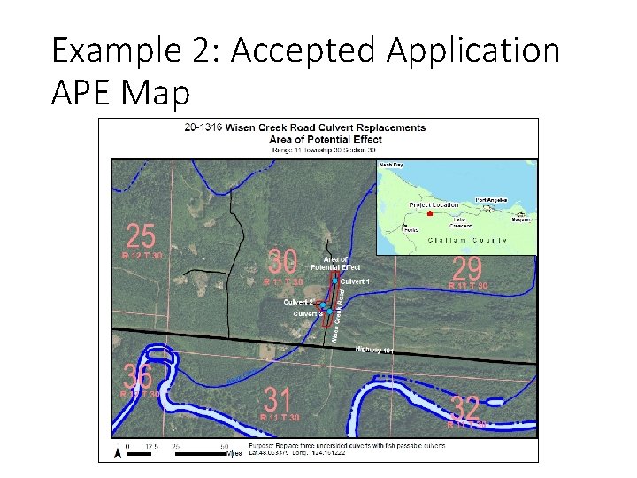 Example 2: Accepted Application APE Map 