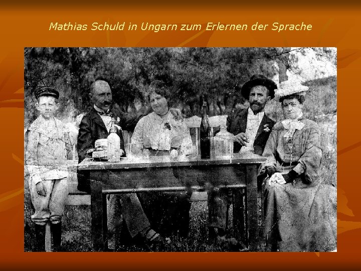 Mathias Schuld in Ungarn zum Erlernen der Sprache 