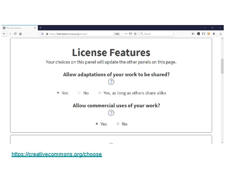 https: //creativecommons. org/choose 