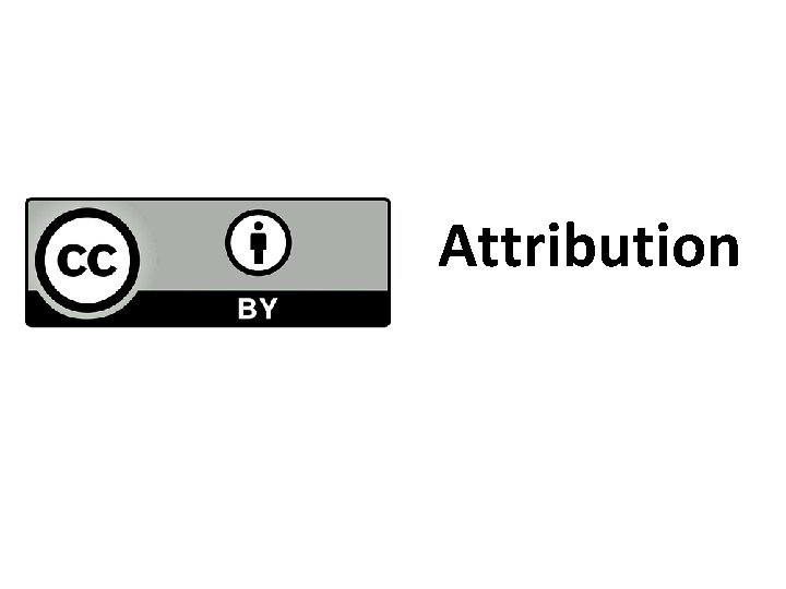 Attribution 