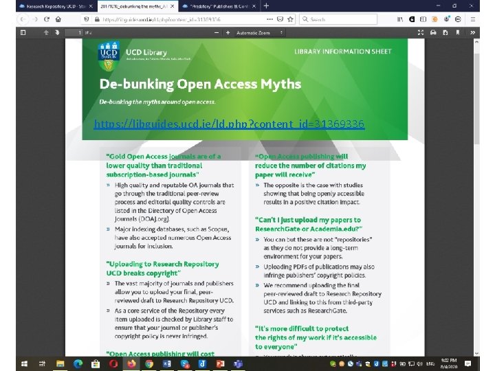 https: //libguides. ucd. ie/ld. php? content_id=31369336 