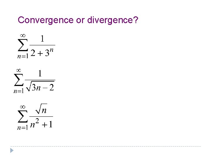 Convergence or divergence? Convergence or divergence?