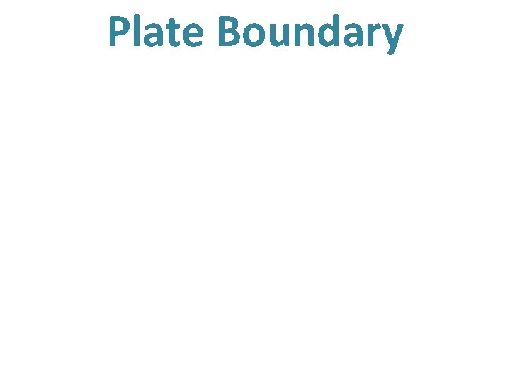 Plate Boundary 
