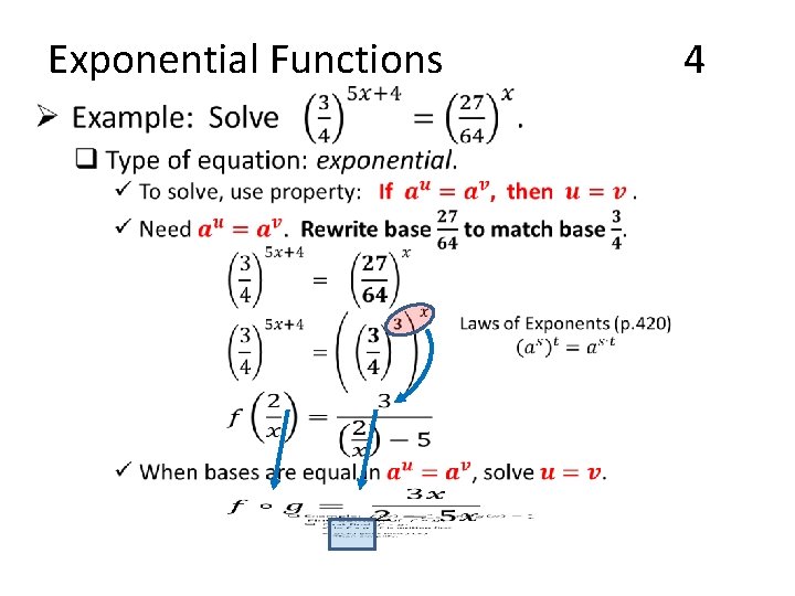 Exponential Functions • 4 