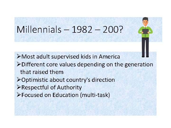 1982 Generation Leading Multiple Generations Presented by Silents Baby Boomers