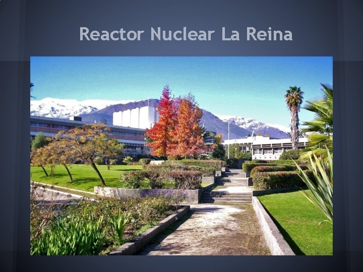 Reactor Nuclear La Reina 