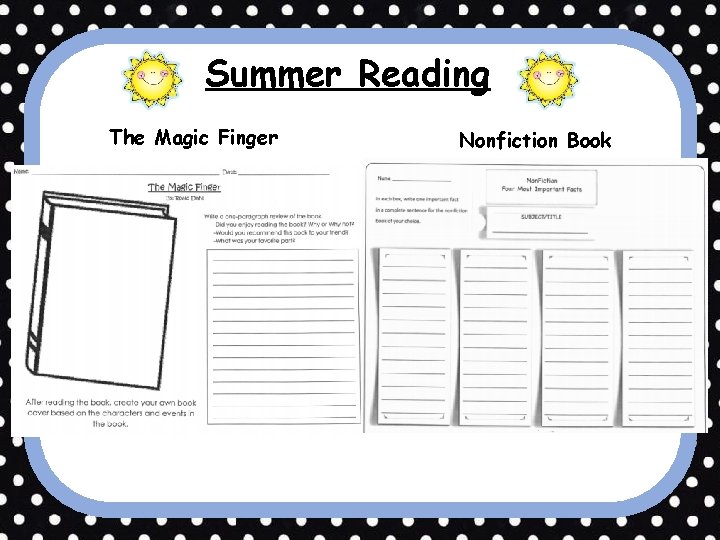 Summer Reading The Magic Finger Nonfiction Book r Summer Reading The Magic Finger Nonfiction Book r
