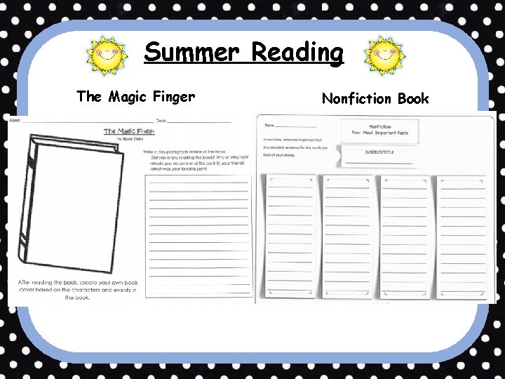 Summer Reading The Magic Finger Nonfiction Book r 