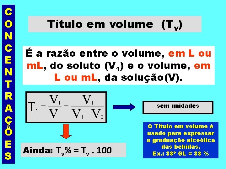 C O N C E N T R A Ç Õ E S Título