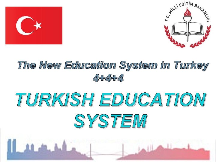 The New Education System in Turkey 4+4+4 EDUCATION IN TURKEY The New Education System