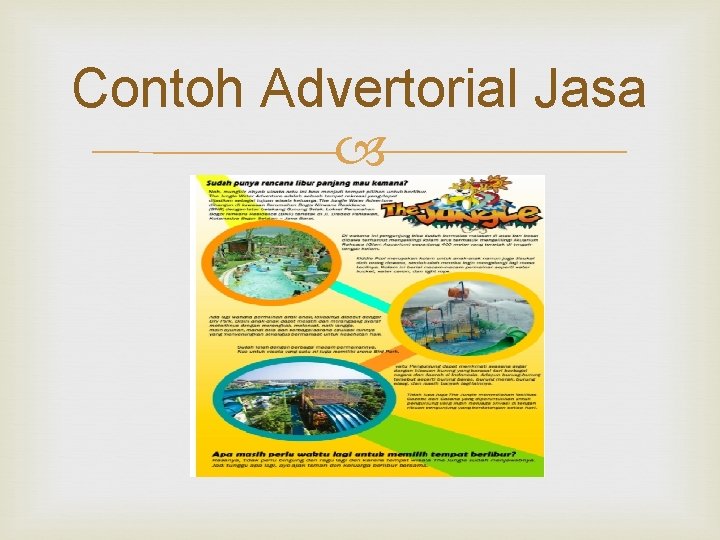 Contoh Advertorial Jasa 