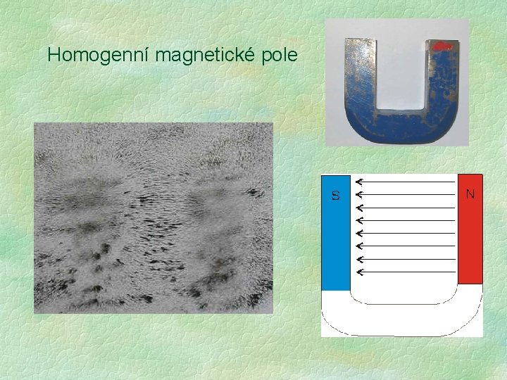 Homogenní magnetické pole Homogenní magnetické pole