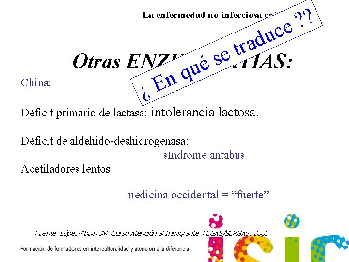 ? ? ce La enfermedad no-infecciosa crónica China: u d a r t e