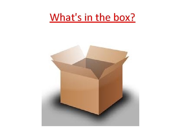 What's in the box? 