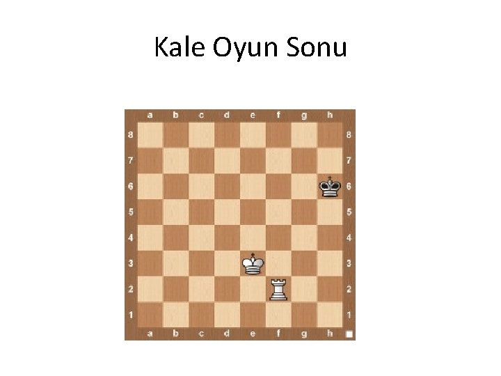 Kale Oyun Sonu Kale Oyun Sonu