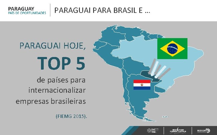 PARAGUAI PARA BRASIL E … PARAGUAI HOJE, TOP 5 de países para internacionalizar empresas