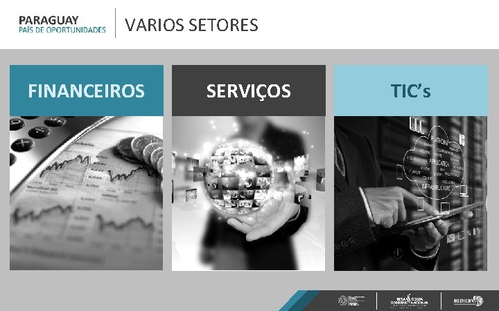 VARIOS SETORES FINANCEIROS SERVIÇOS TIC’s 