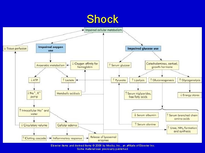 Shock Elsevier items and derived items © 2008 by Mosby, Inc. , an affiliate Shock Elsevier items and derived items © 2008 by Mosby, Inc. , an affiliate