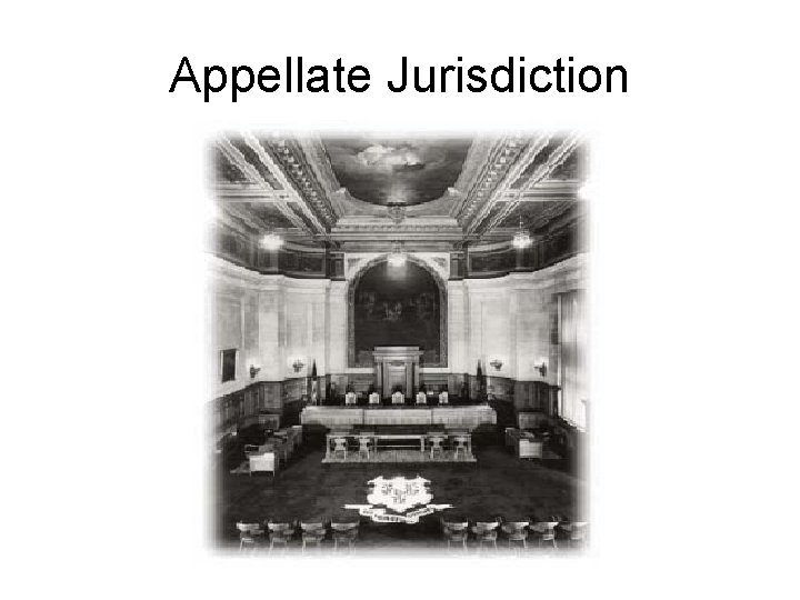 Appellate Jurisdiction 