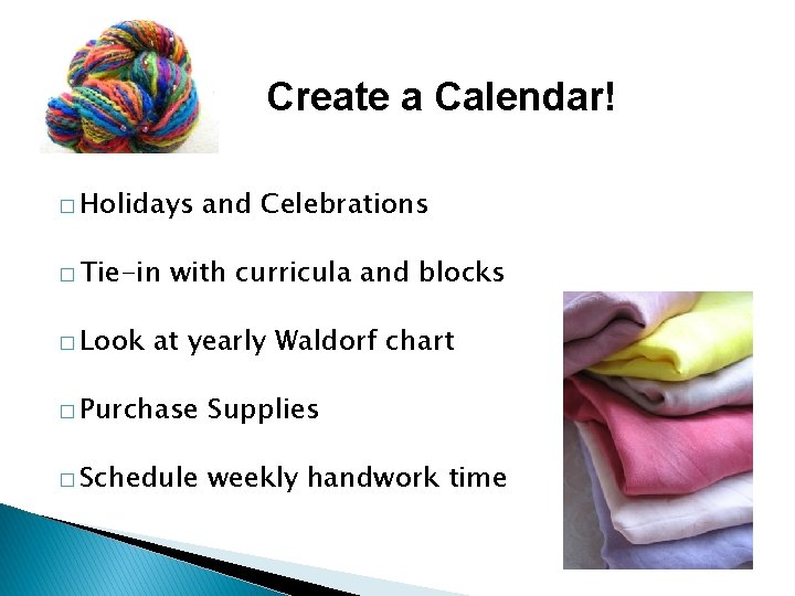 Create a Calendar! � Holidays � Tie-in � Look and Celebrations with curricula and
