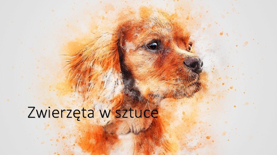 Zwierzęta w sztuce 