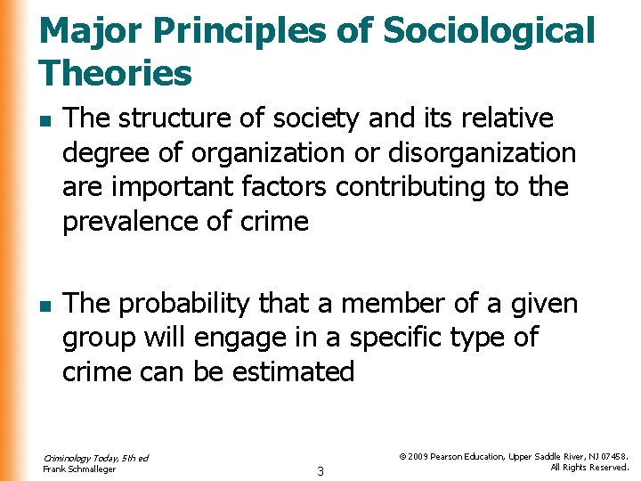Major Principles of Sociological Theories n n The structure of society and its relative Major Principles of Sociological Theories n n The structure of society and its relative