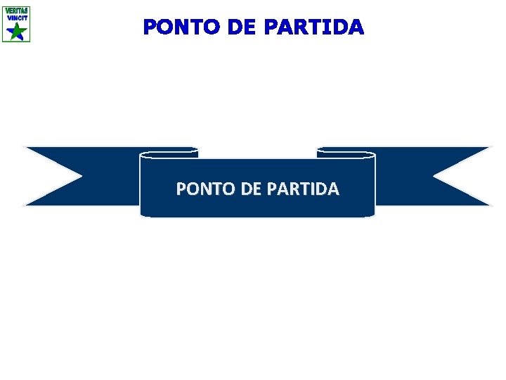 PONTO DE PARTIDA 