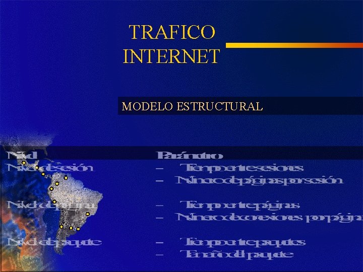 TRAFICO INTERNET MODELO ESTRUCTURAL 